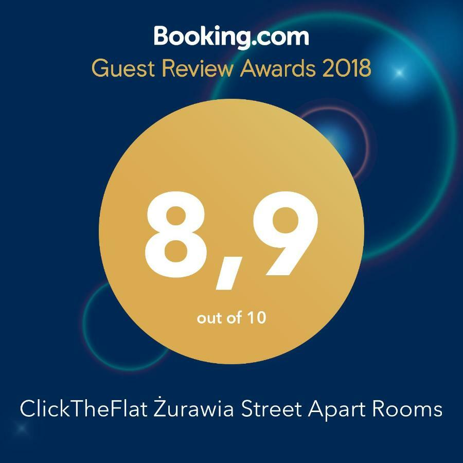 Clicktheflat Zurawia Street Apart Rooms Warsaw Exterior photo